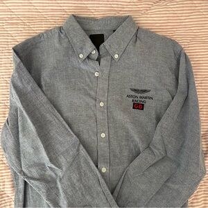 Aston Martin F1 button down